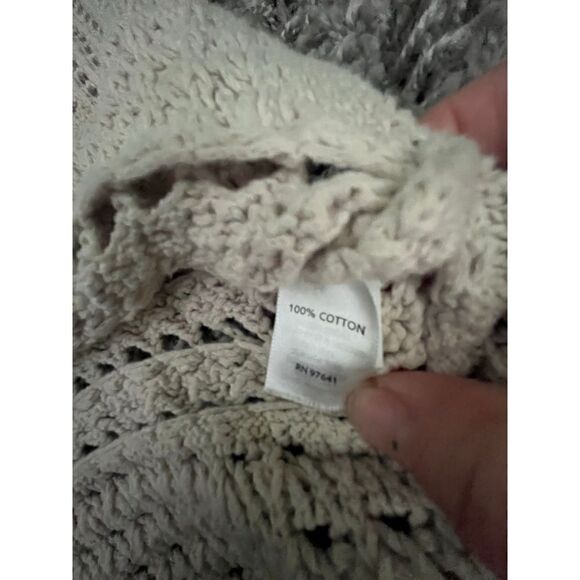 J. Jill Crochet Knit Sweater - Picture 3 of 8